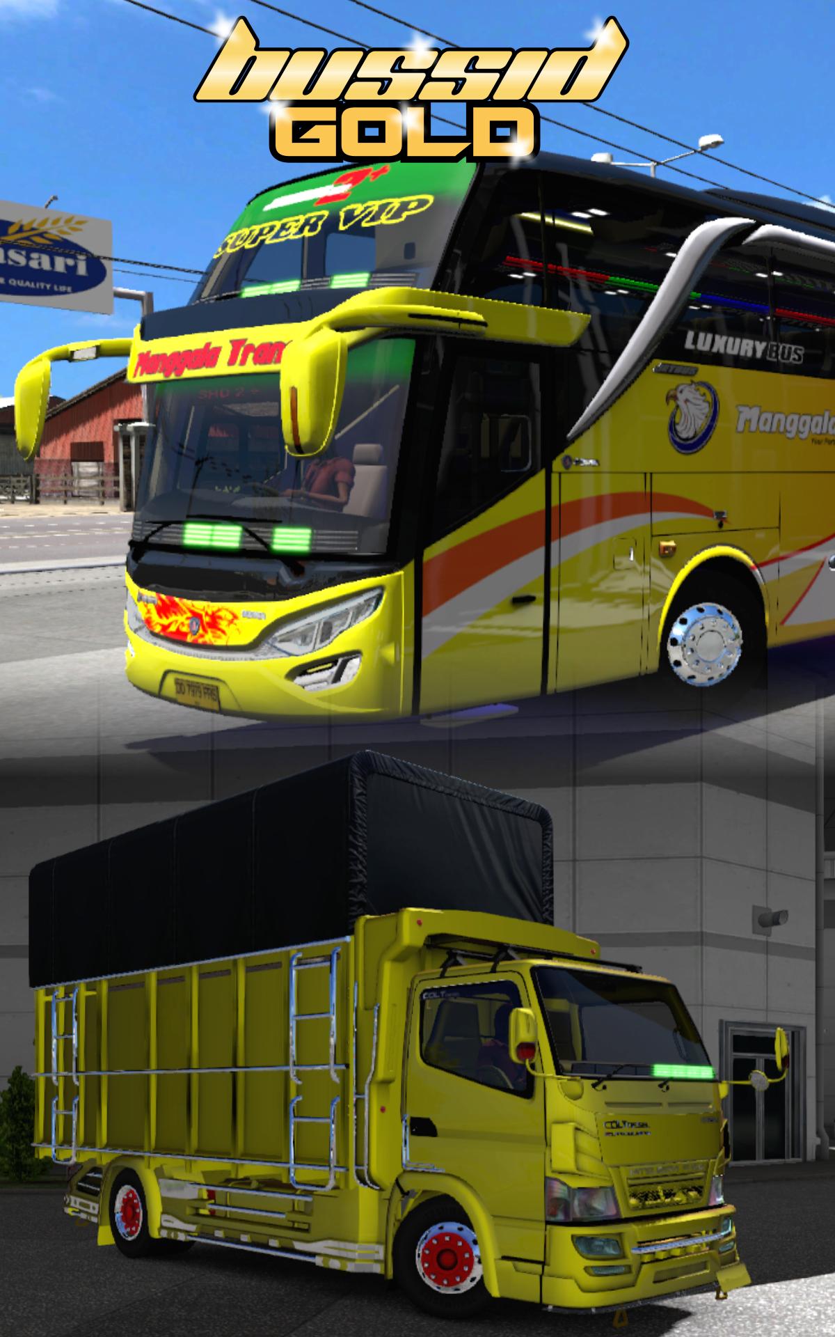 Gold Bussid, Bussid Gold 2 Bus Simulator Android Gameplay