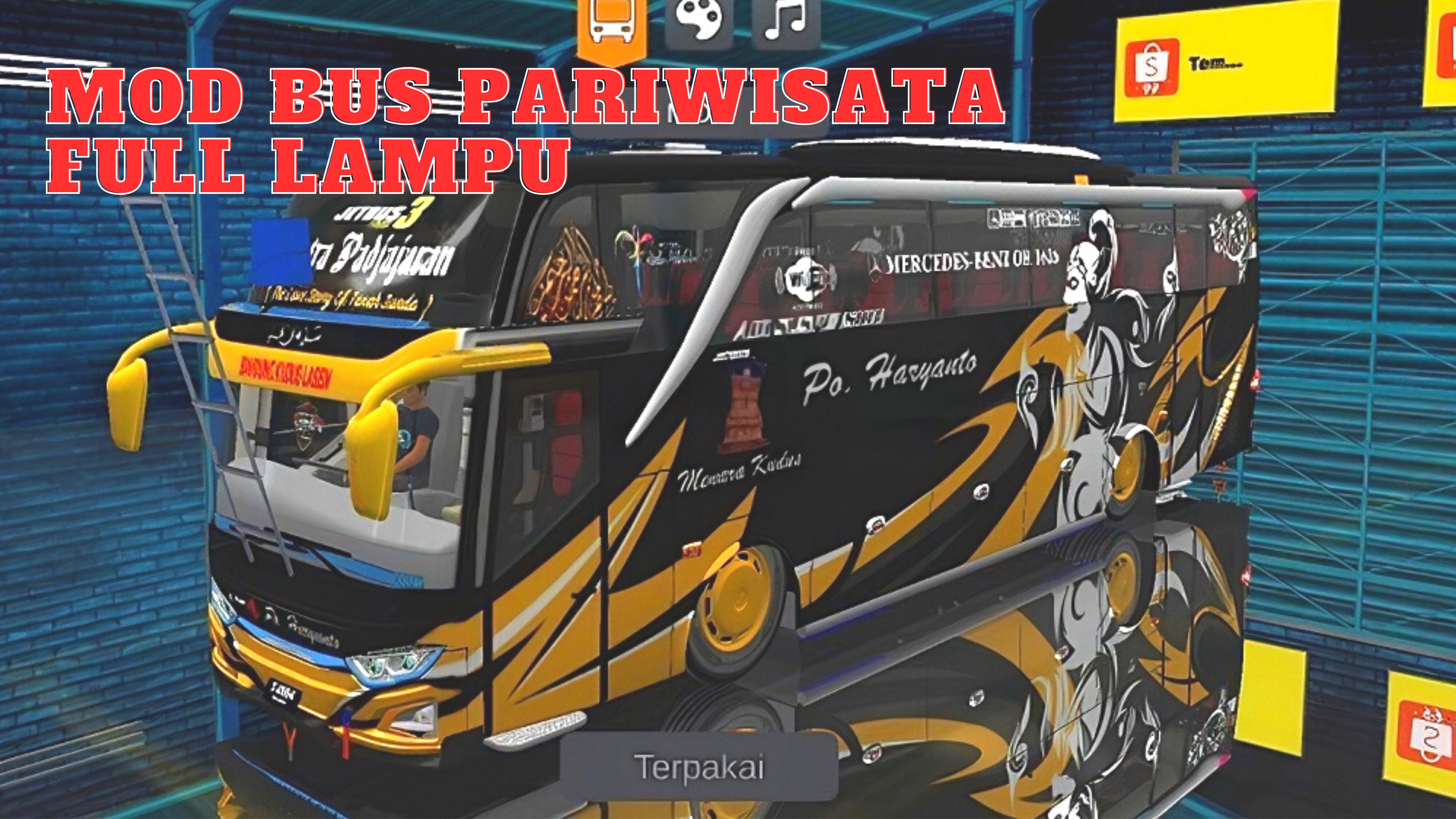 Mod Bus Pariwisata Full Lampu APK for Android Download