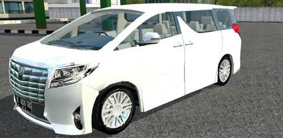 Mod Bussid Mobil Alphard Ceper ポスター
