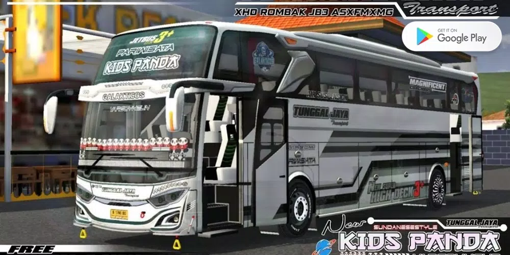 JetBus3+ THR Hino RK Bus – Mod Bus Simulator Indonésia