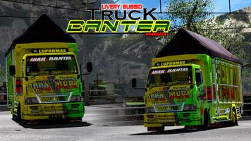 Livery Bussid Truck Canter poster
