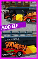 Mod Bussid Elf imagem de tela 2