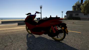 Mod Bussid Motor PCX स्क्रीनशॉट 1