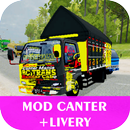 Mod Bussid Truck Canter (Baru + Livery) APK