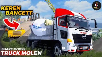 Mod Bussid Truck Molen Lengkap screenshot 3