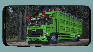 Mod Truck Sawit Muatan Tumpah screenshot 1