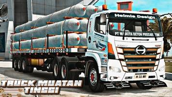 Mod Bussid Truk Muatan Tinggi 海報