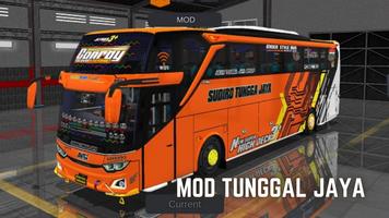 Mod Bussid Tunggal Jaya Mbois capture d'écran 1