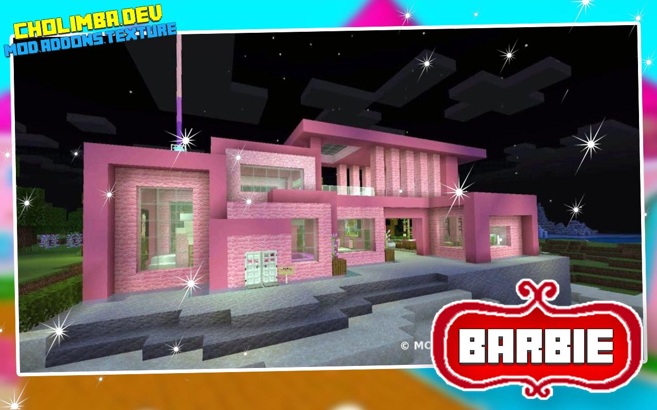 Mod Barbie Pink - Maps House Minecraft 2021 APK for Android Download