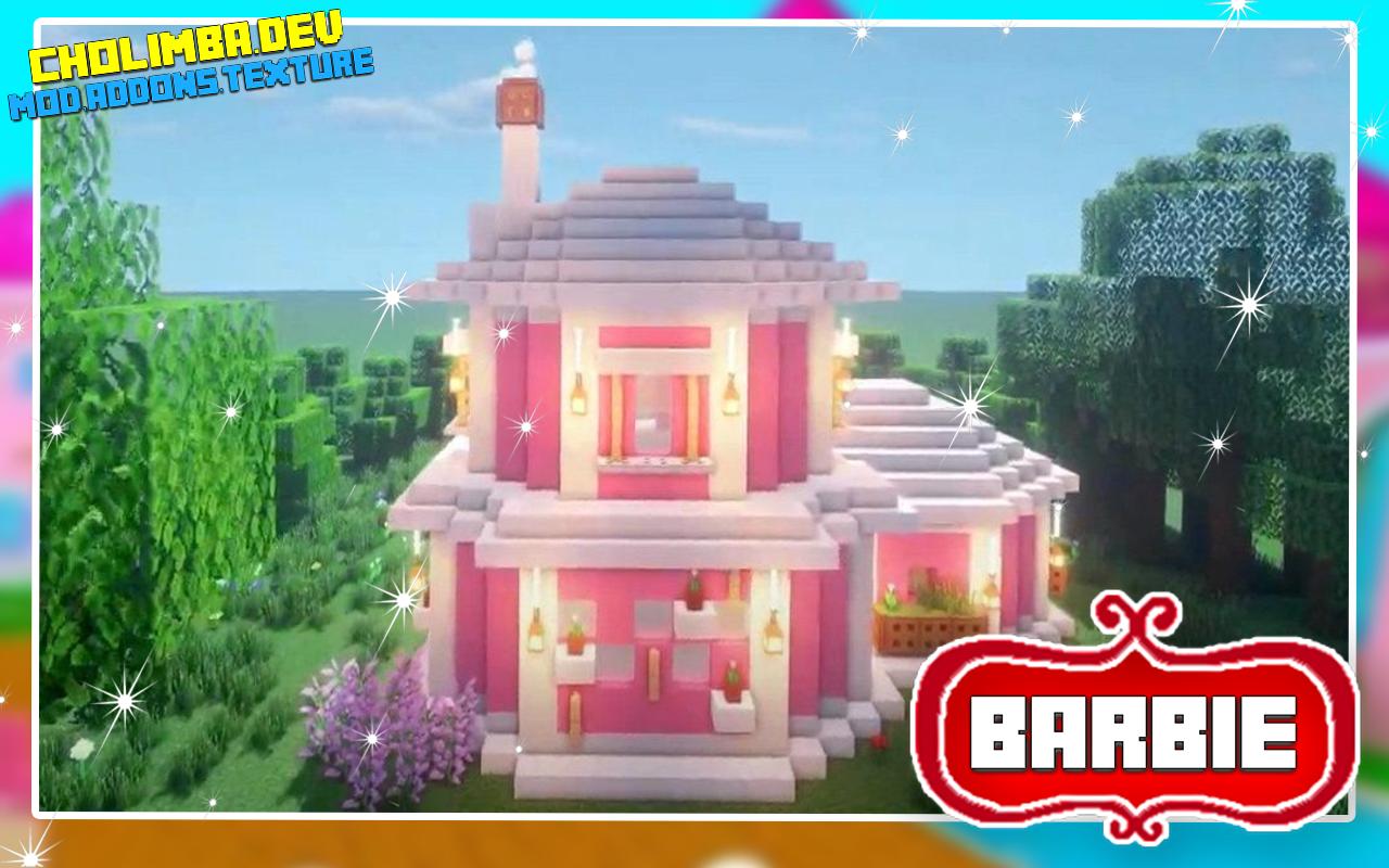 Mod Barbie Pink - Maps House Minecraft 2021 APK for Android Download
