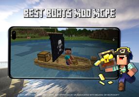 Mod Boats for MCPE постер