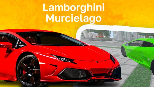 Lamborghini Mod mcpe poster