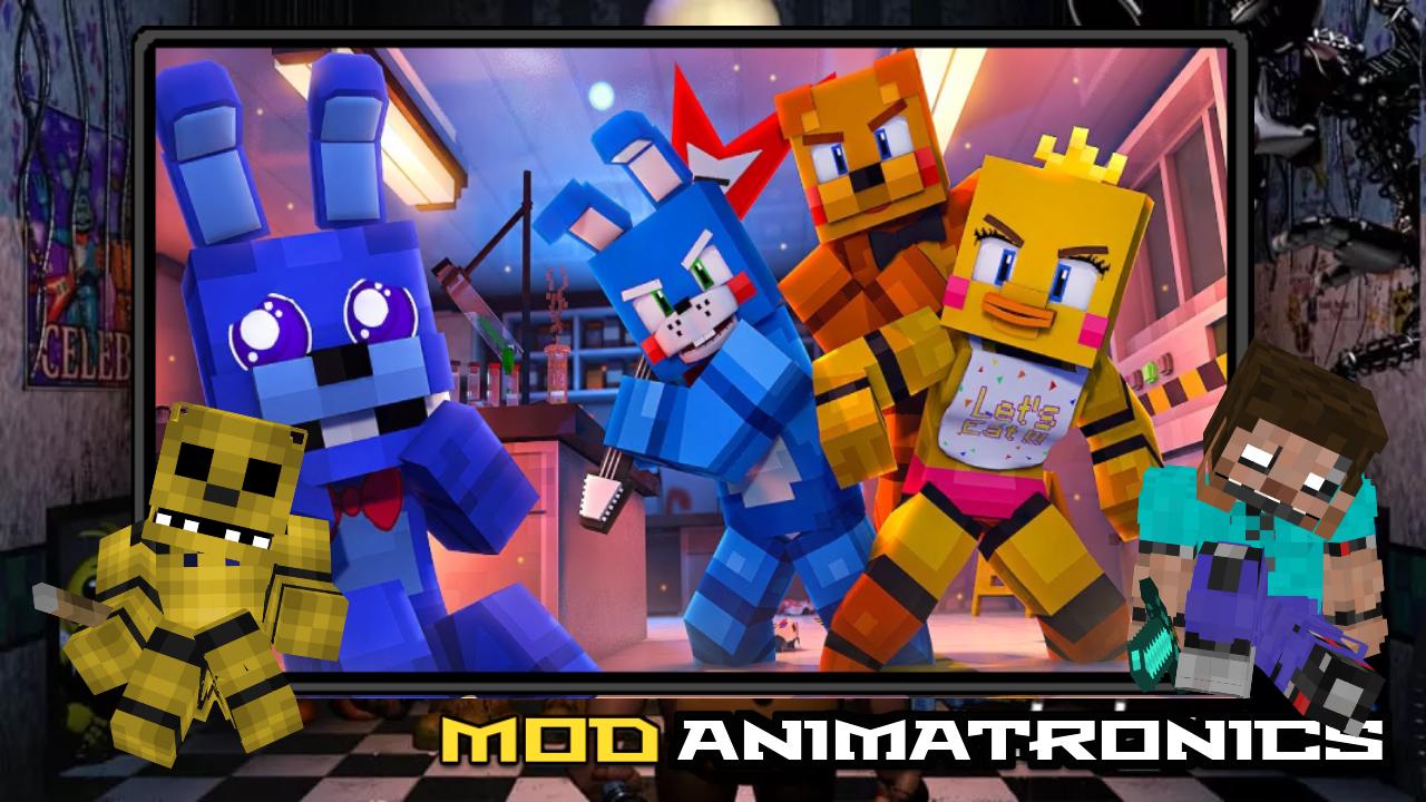 Android 用の モッドアニマトロニクスfnafマインクラフト Apk をダウンロード
