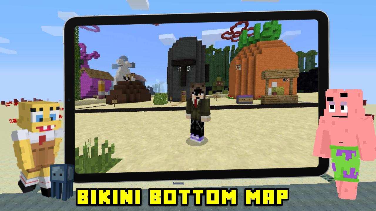 Descarga de APK de Mod Fondo De Bikini Bob Minecraft para Android