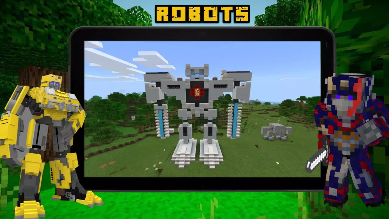 Descarga de APK de Mod Defender Robot Hero Complemento de Minecraft para  Android