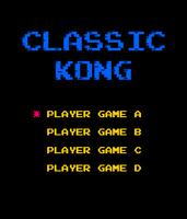 Kong arcade classic Affiche