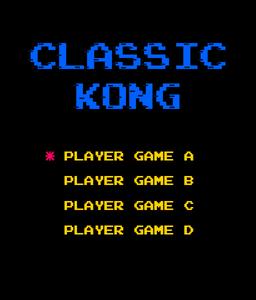 Kong arcade classic poster