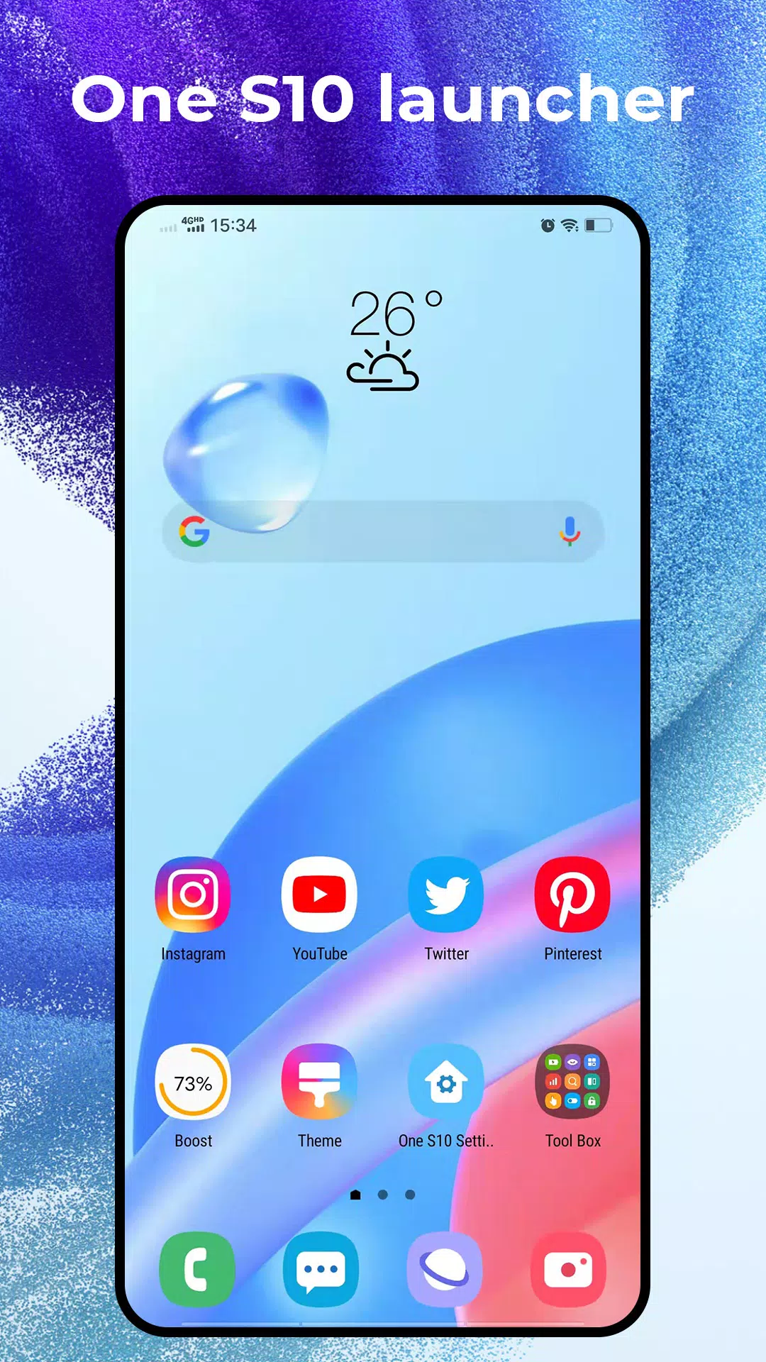 One S10 Launcher APK for Android Download