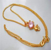 Gold Necklace Model gönderen