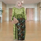 Modèle indonésien de femme kebaya icône