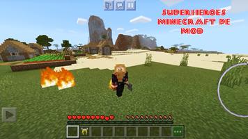 Mod Superhero games Minecraft Affiche