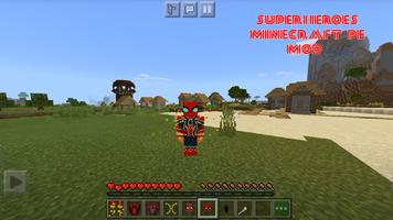 Mod Superhero games Minecraft capture d'écran 1