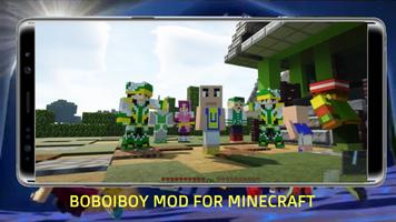 BoboiBoy Mod for Minecraft PE Poster