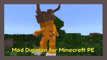 Mod Digimon for Minecraft PE imagem de tela 1