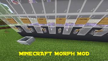 Minecraft Morph Mod الملصق