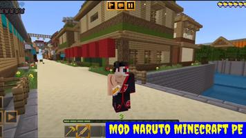 Naruto mod Minecraft PE captura de pantalla 1