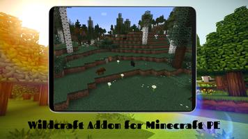 Wildcraft Addon for Minecraft Affiche