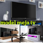 Modern TV masa modeli simgesi