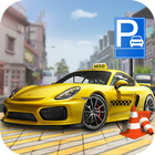 Modern Taxi Cab Driving Game icône