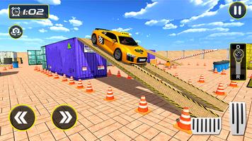 Modern Taxi Cab Driving Game Affiche