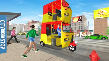 Grand Tuk Tuk Rickshaw Game Ekran Görüntüsü 1