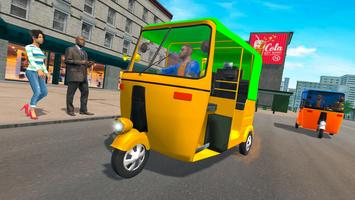 Grand Tuk Tuk Rickshaw Game ảnh chụp màn hình 3