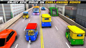 Crazy Taxi Driver: Tuk Tuk Sim capture d'écran 1