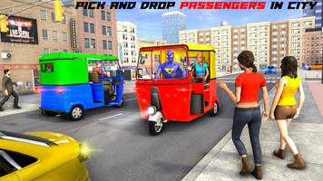 Crazy Taxi Driver: Tuk Tuk Sim capture d'écran 2