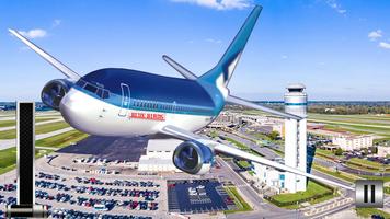 2 Schermata American Airplane Free Flight: Simulator Game 2019