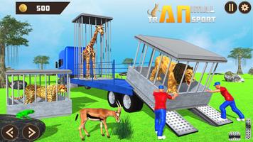 Wild Zoo Animals Transport capture d'écran 2