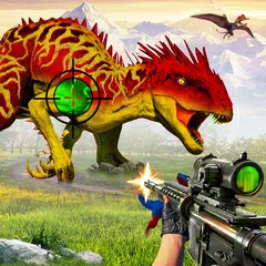 Wild Dinosaur 3D Hunting games XAPK Herunterladen