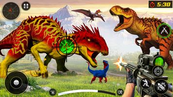 Wild Dinosaur 3D Hunting games 截图 1