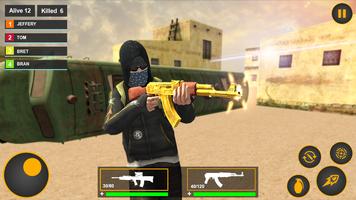 Modern Battleground Intense Shooting Free to Fire پوسٹر