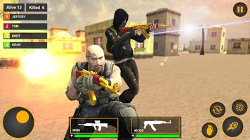 Modern Battleground Intense Shooting Free to Fire اسکرین شاٹ 1