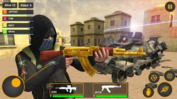 Modern Battleground Intense Shooting Free Fire ảnh chụp màn hình 2