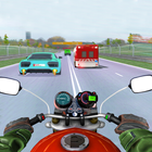 Bike Racing Game Real Traffic icône
