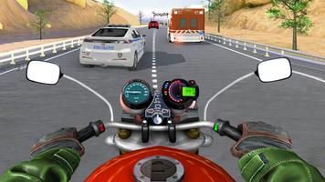 Bike Racing Game Real Traffic Affiche