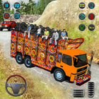 Crazy Truck Transport Game 3D icône
