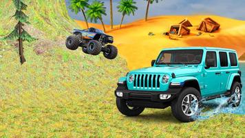 Mountain Car Game:Offroad Game تصوير الشاشة 3