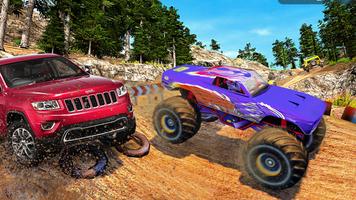 Mountain Car Game:Offroad Game โปสเตอร์